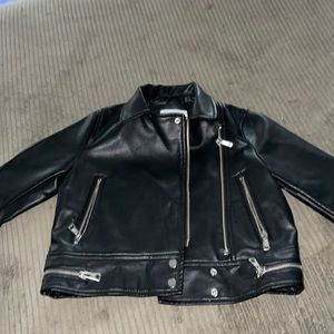 Vegan leather Moro jacket. Worn once
